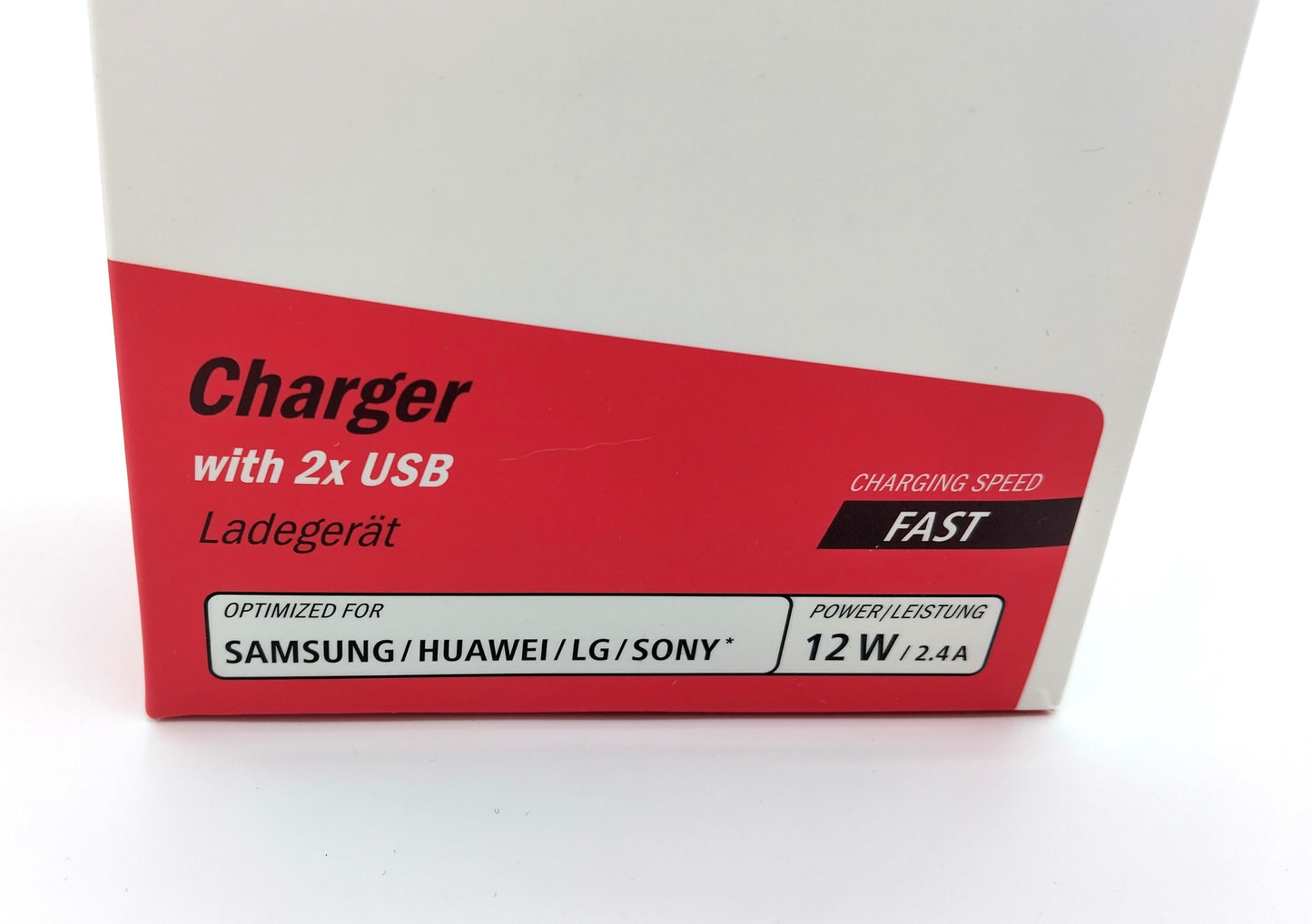 HAMA USB Charger with 2 x USB for Samsung, Huawei, LG, Sony. Stay powered up!