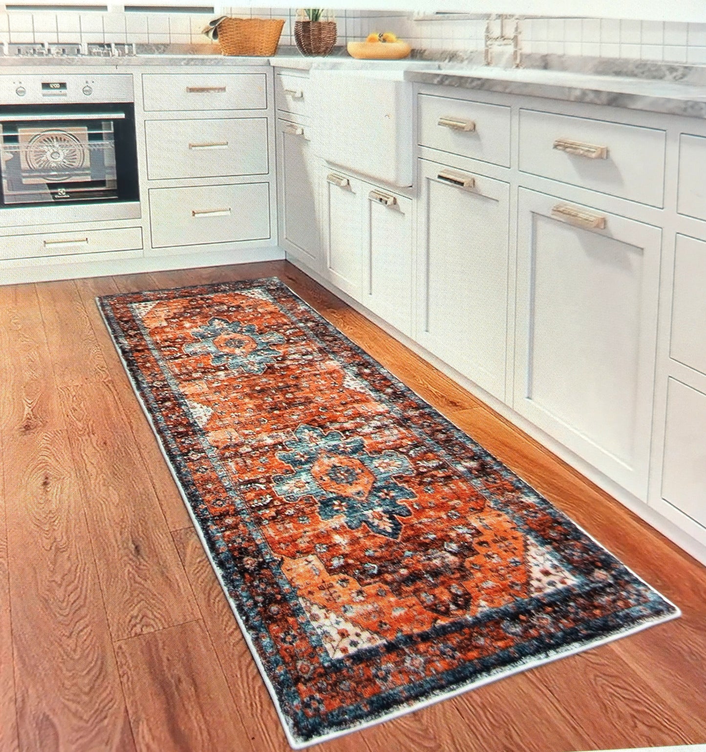 Non Slip Hallway Runner Rug. Very Soft. Thickness 0,5 in. (60x180cm) Elevate your home's comfort and safety!