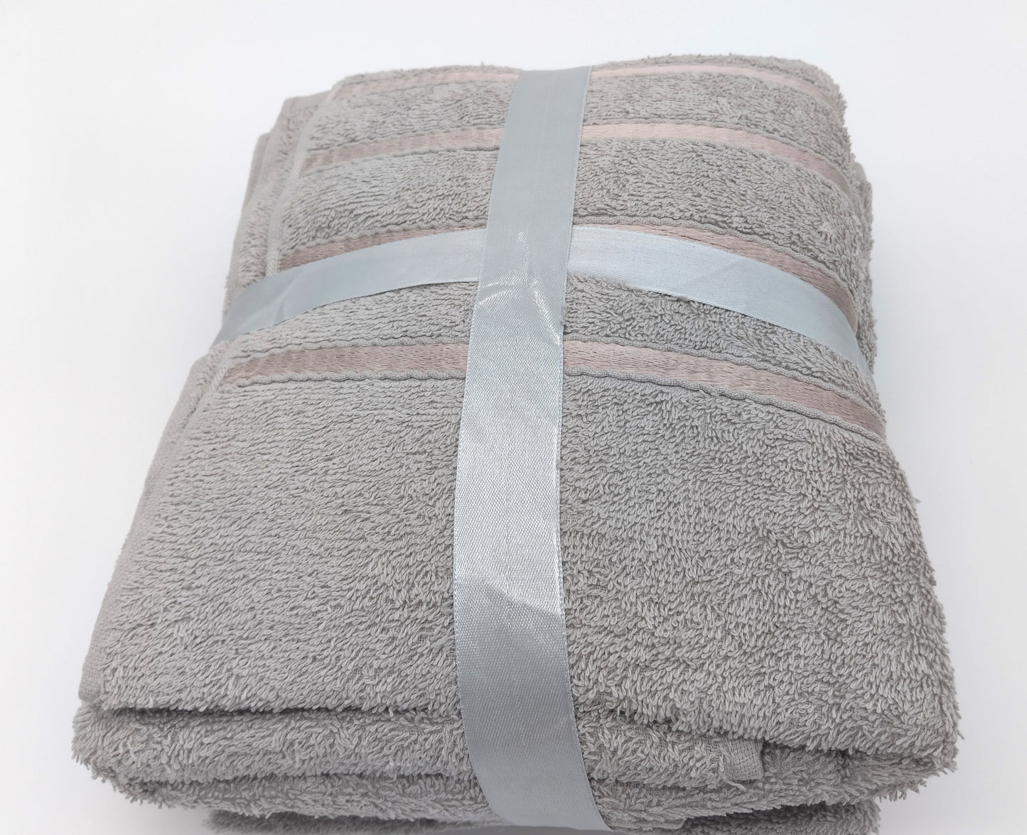 8 pcs Boston Satin Stripes 100% Cotton Towels Bale. Upgrade your bath experience with Boston Satin Stripes towels!