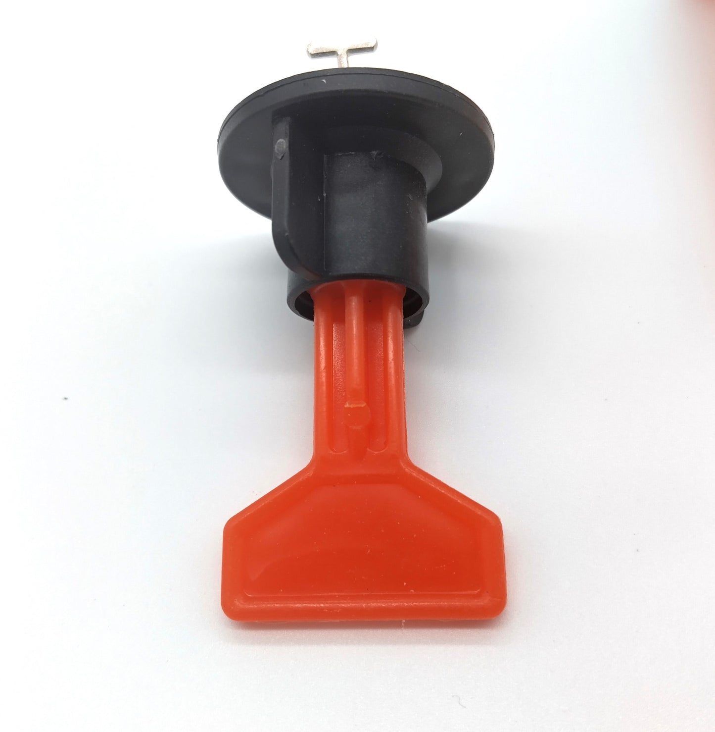 Orange-Black Tile Leveling System. 50 pcs. 2mm - 8mm. Level up your tiling game!