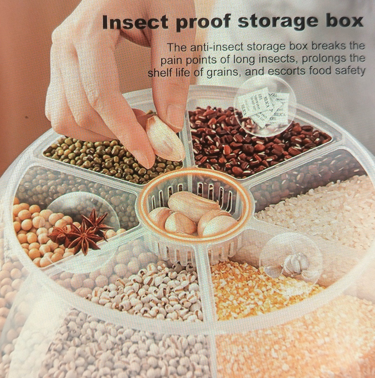 Kitchen Dry Food Storag Container. Transform your kitchen storage today!