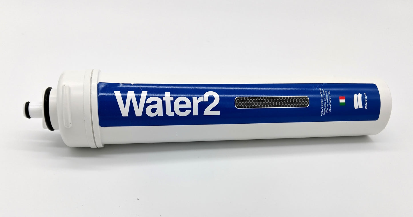 THE WATER 2. Filter-Replacement Capsule for 2.0 . Maintain the high performance of your water filtration system with THE WATER 2. Filter-Replacement Capsule.