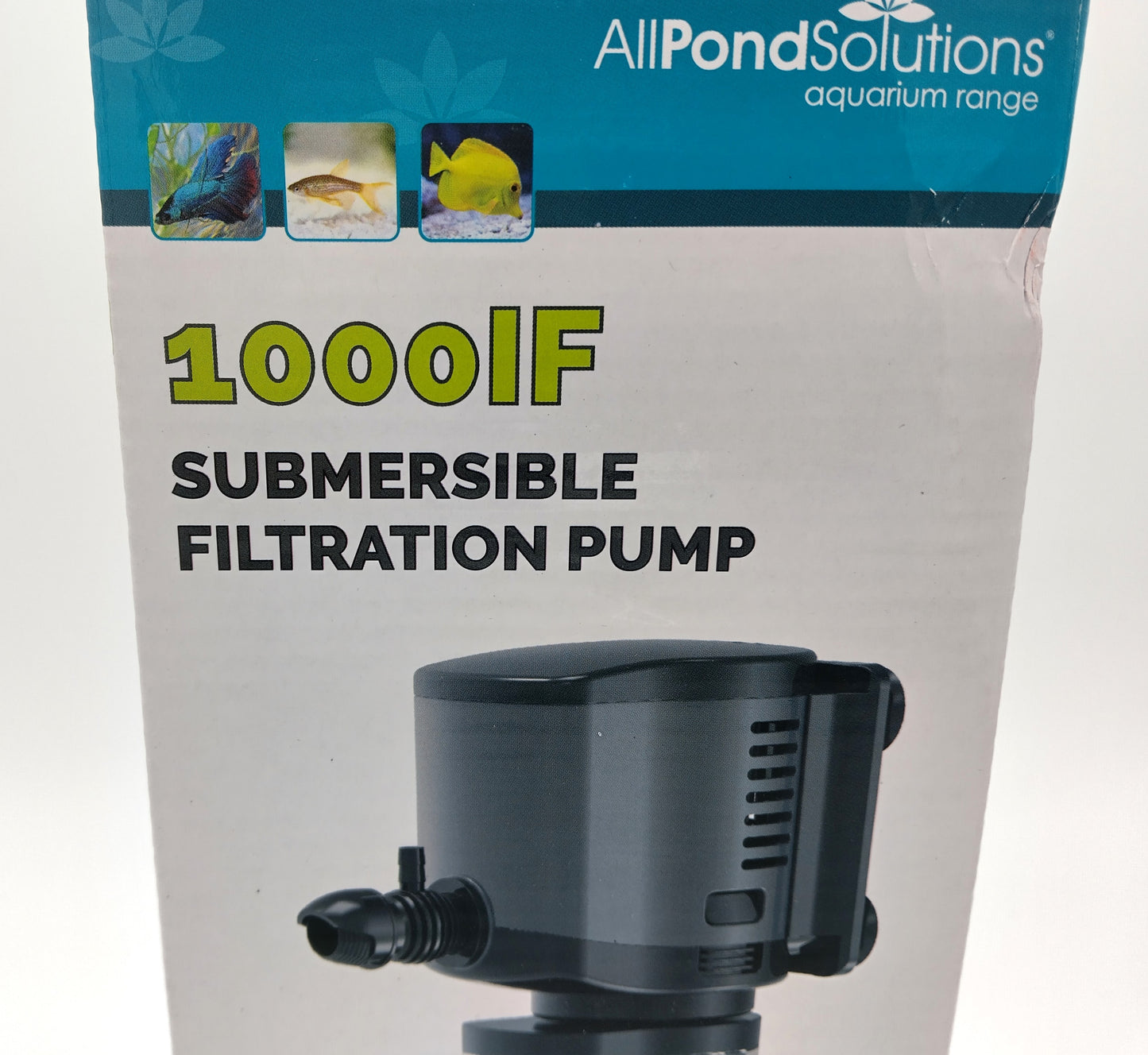 Sumbersible Filtration Pump 1000 IF. Order Now to Keep Your Aquarium Sparkling and Your Fish Thriving!