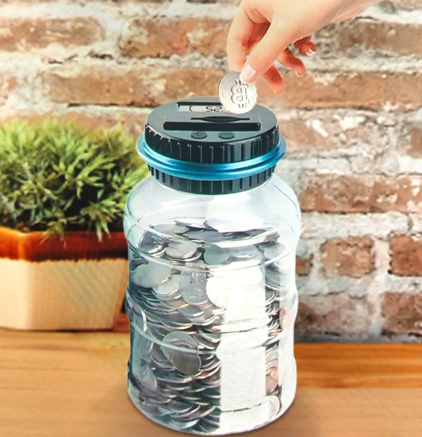 Digital Counting Money Jar. Order Yours Today and Watch Your Savings Grow!