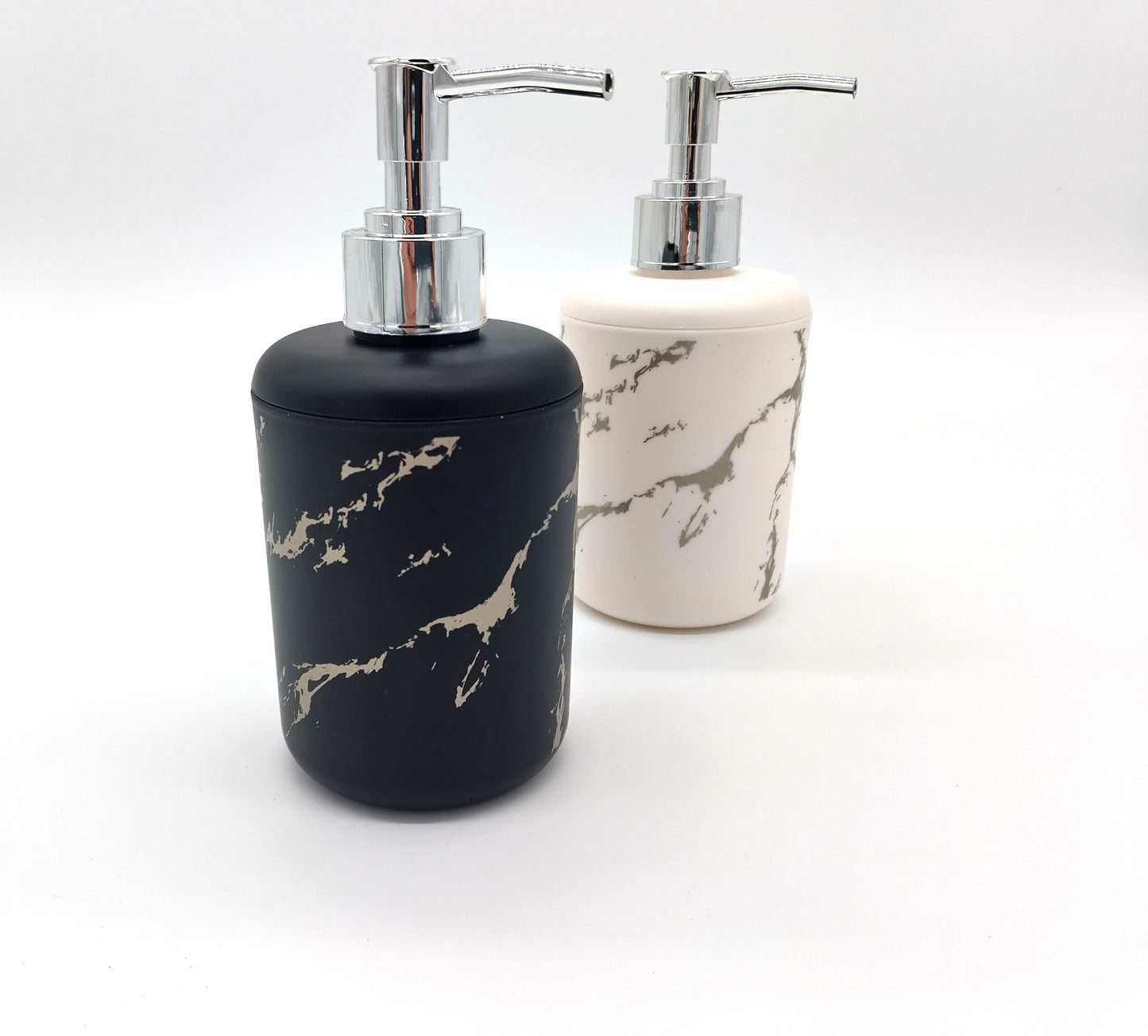 Bathroom Soap Dispenser.Set 2 pcs. Plastic. Upgrade your bathroom with elegance and functionality today!