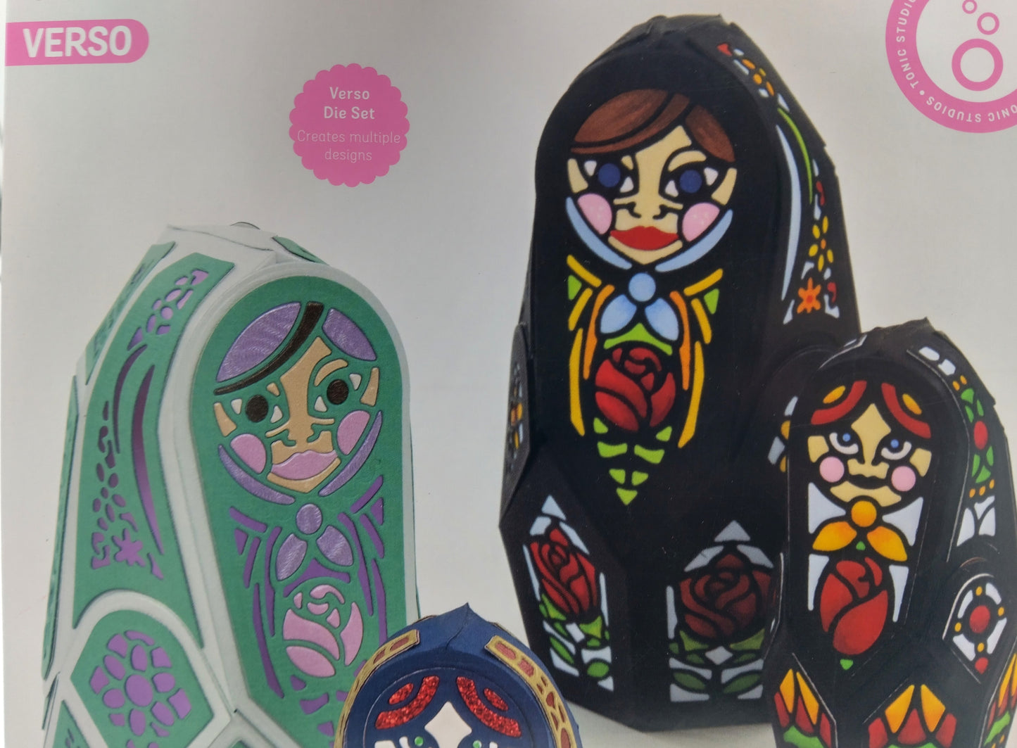 VERSO Matryoshka Doll Die Set Gift Box. Make your gifts stand out with the timeless beauty of Matryoshka Doll gift boxes today!