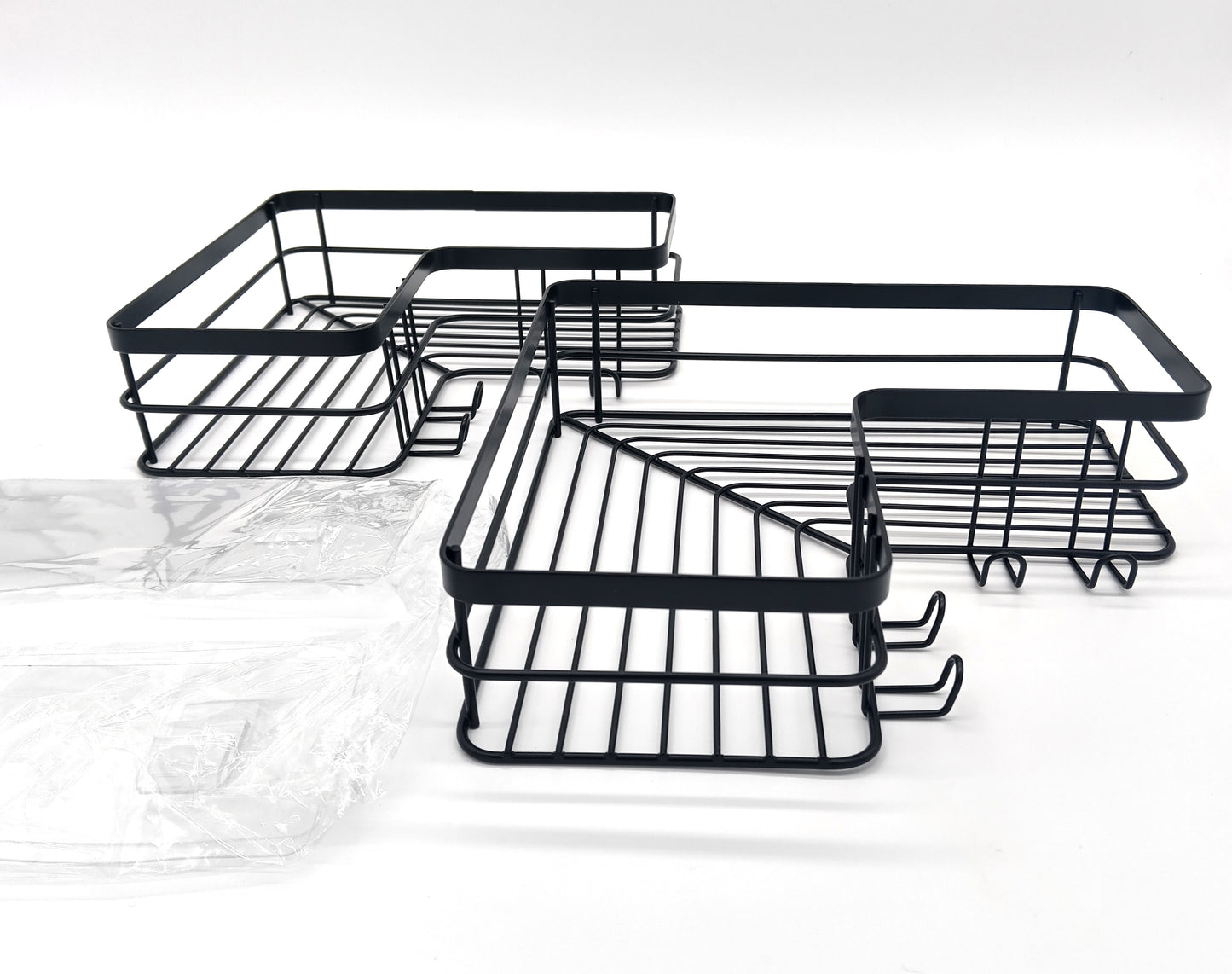 Shower Caddy Corner Shelf. Pack of 2. Make your shower space more organized and elegant with these practical and stylish corner shelves!