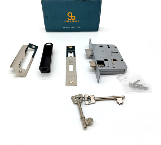 Sb SPIRA BRASS 3 Lever Sash Lock. Polished Chrome. Enhance both security and style in your home with the SPIRA Brass 3 Lever Sash Lock.