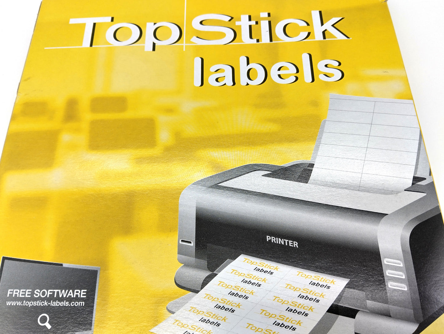 84 Top Stick Labels. Make labeling a breeze with these high-quality, eco-friendly labels!