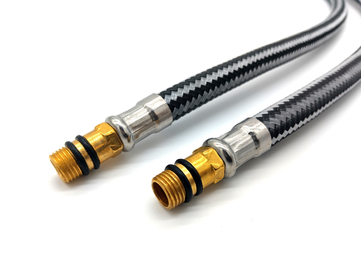 2 pcs 700mm Flexi Tap Connectors 12mm. Don’t let plumbing problems slow you down.