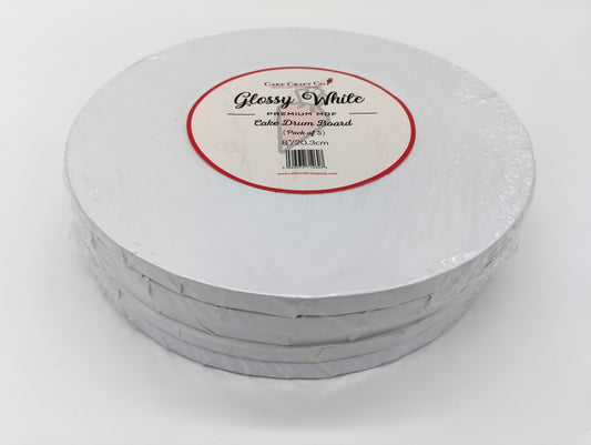 Cake Craft Company Pack of 5. 8inch Round Cake Board. Don’t miss out on the perfect foundation for your baking!