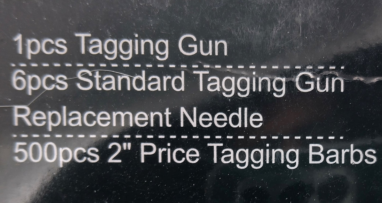 6 pcs. Standard Tagging Gun. Maximize efficiency in your store or business.