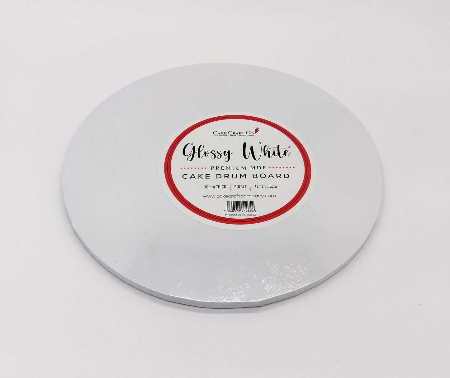 1 pcs Cake Craft Company 12 inch Round Cake Board. Make every bake truly special with this essential cake-decorating tool.