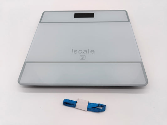 ISCALE Electronic Scale. Track your progress effortlessly with the ISCALE Electronic Scale.