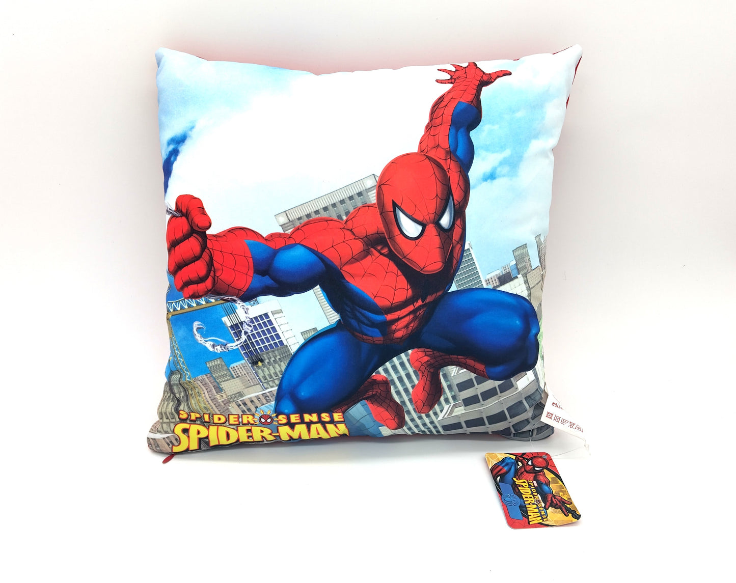 Spider-Man Cushion. Upgrade your space with the Spider-Man Cushion.