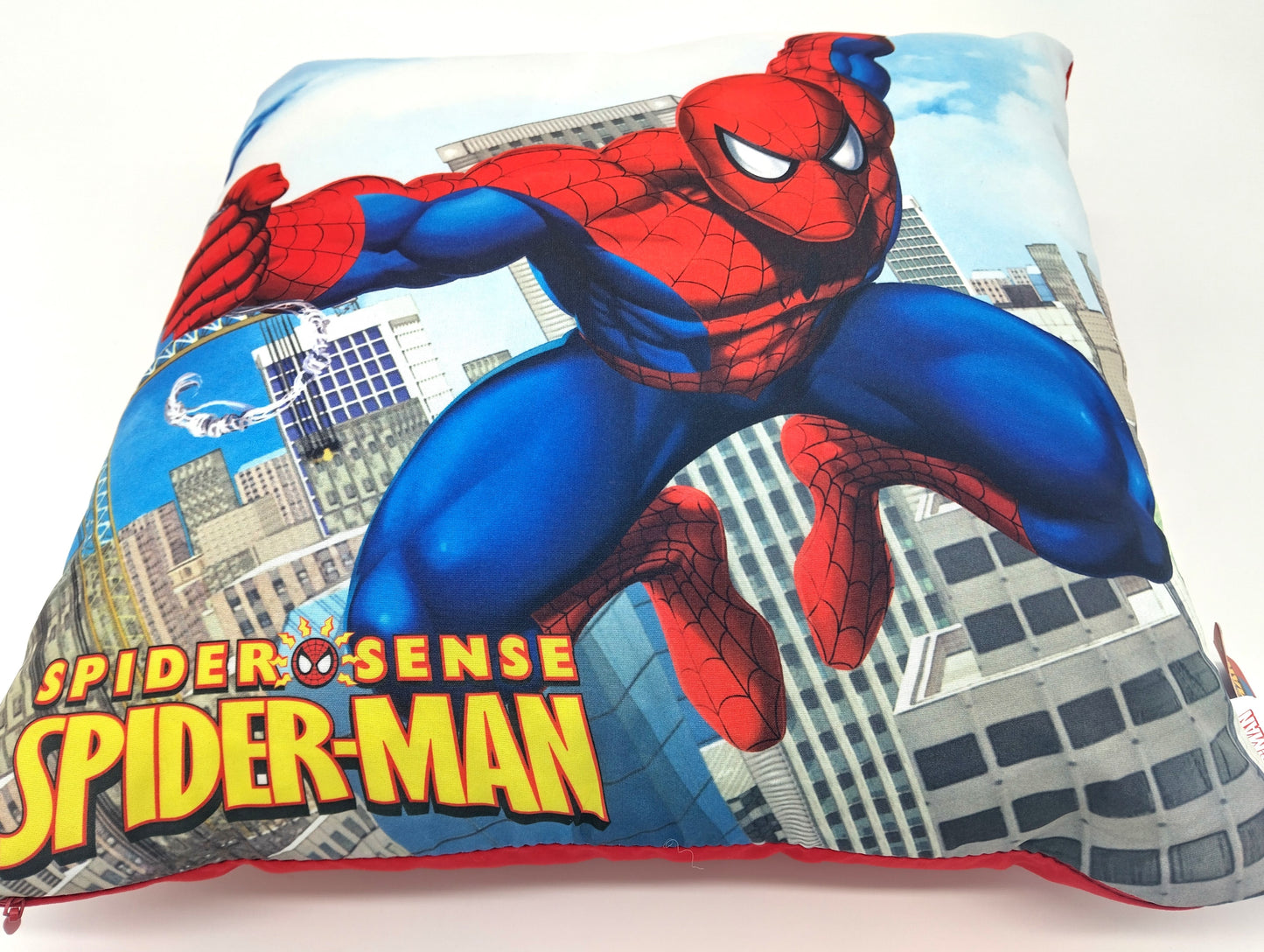 Spider-Man Cushion. Upgrade your space with the Spider-Man Cushion.