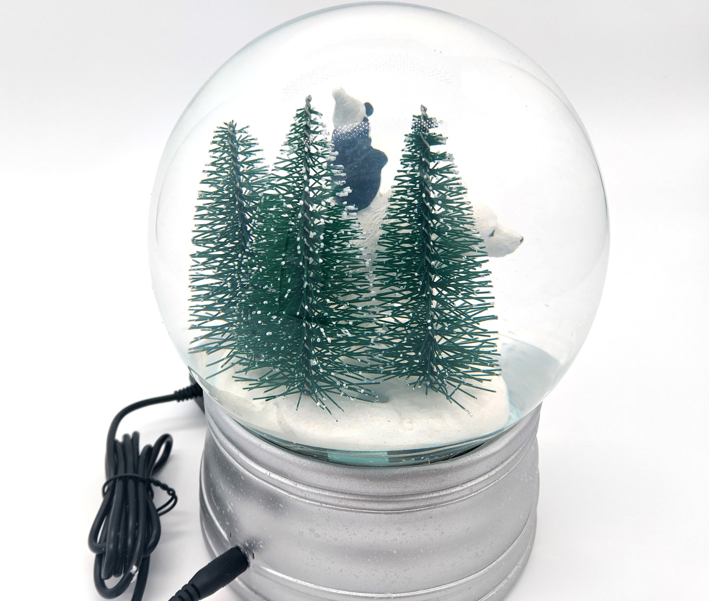 Snow Globe Christmas Music Box. Polar Bear. Large. Order now and make this holiday season extra special!