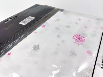 Christmas Plastic Table Cover. 120cm x 180cm. 2 pcs.