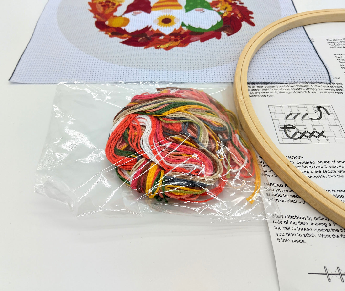 The Fall Collection - Christmas Embroidery Starter Kit.