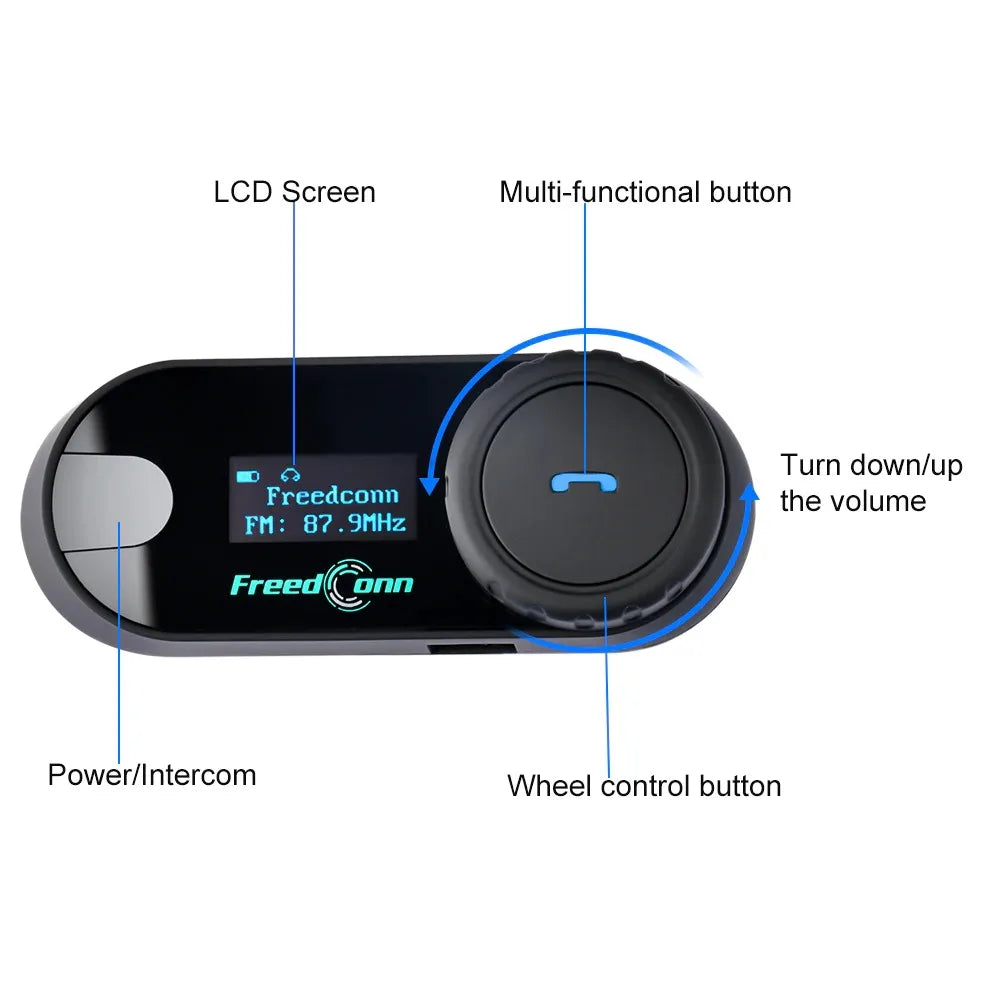 Freedconn T-Com SC Bluetooth Motorcycle Intercom Headset