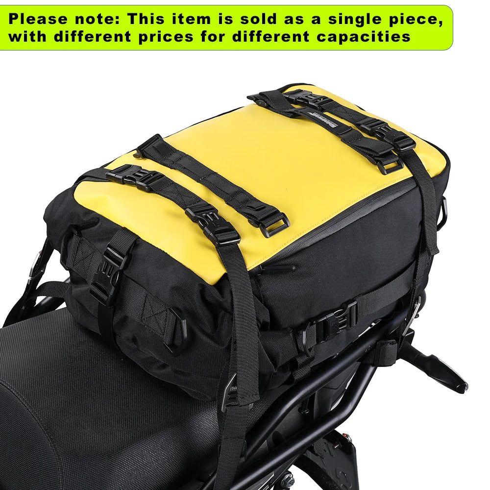 Rhinowalk Motorcycle Rear Seat Bag!