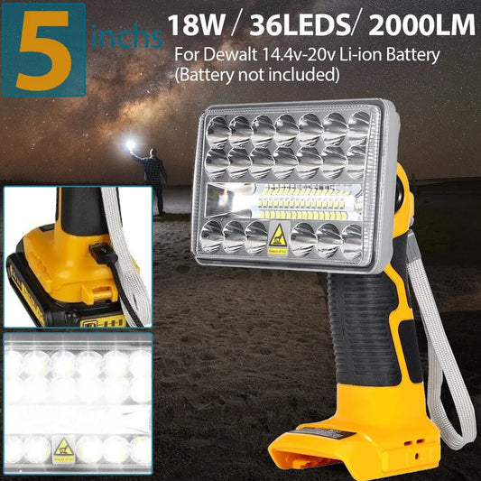 Dewalt 18W 5-Inch Tool Light.