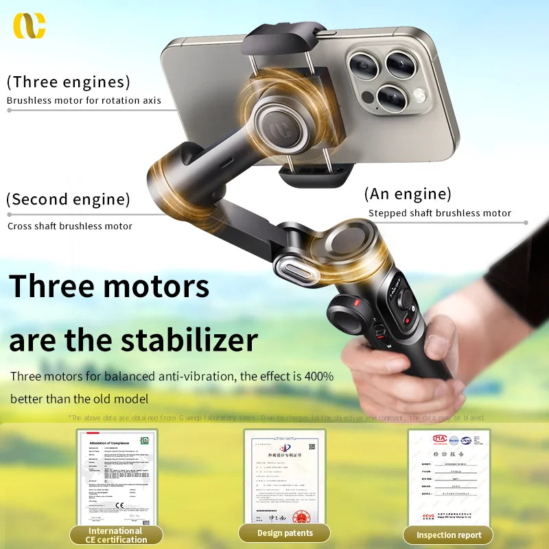 AOCHUAN SmartXE 3-Axis Handheld Gimbal Stabilizer