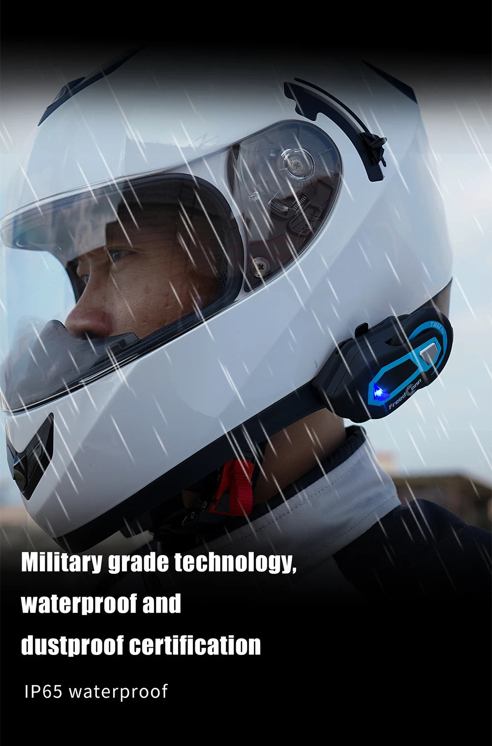 Motorcycle Helmet Headset.