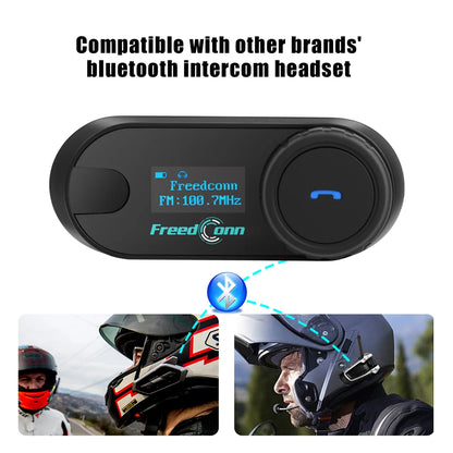 Freedconn T-Com SC Bluetooth Motorcycle Intercom Headset