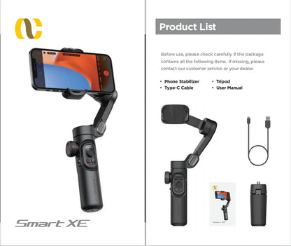 AOCHUAN SmartXE 3-Axis Handheld Gimbal Stabilizer