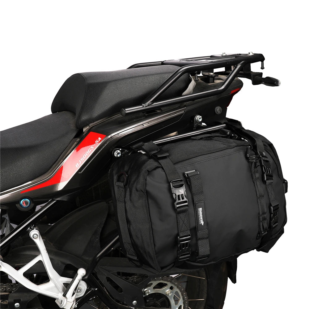 Rhinowalk Motorcycle Rear Seat Bag!