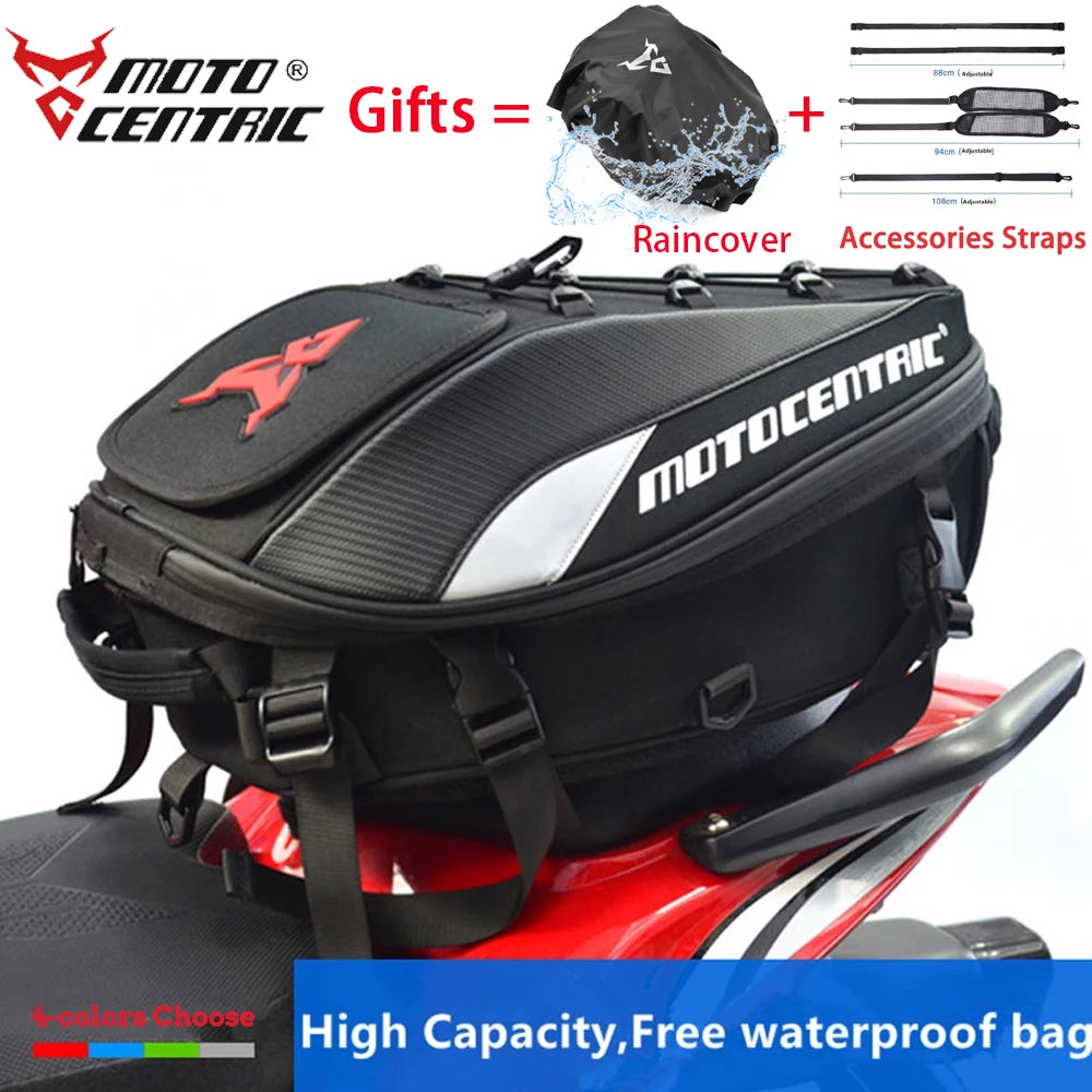 Motocentric Waterproof Motorcycle Tail Bag