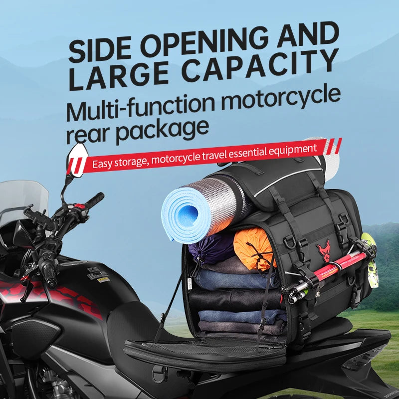 Waterproof Motorcycle Seat Bag