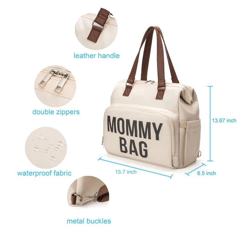 PANGDUBE 3-Piece Diaper Bag Set.