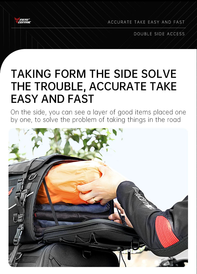 Waterproof Motorcycle Seat Bag