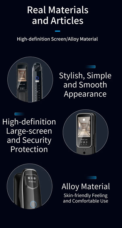 3D Face Smart Door Lock,