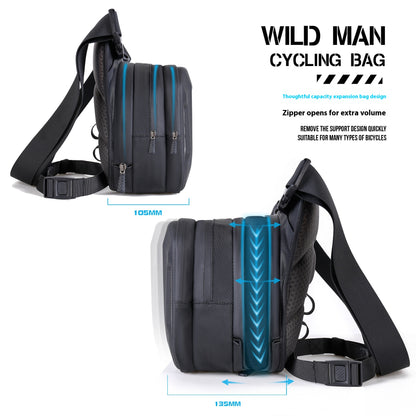 Men's Riding Waist Knight Motorcycle Hard Shell Sports Messenger Bags