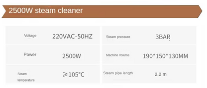 Steam Cleaner High Temperature Disinfection